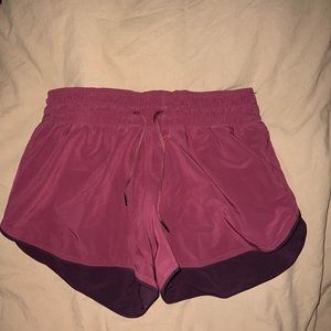 lululemon reversible shorts - size 6